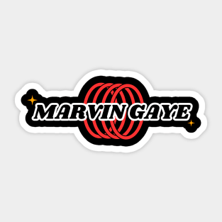 Marvin Gaye // Ring Sticker